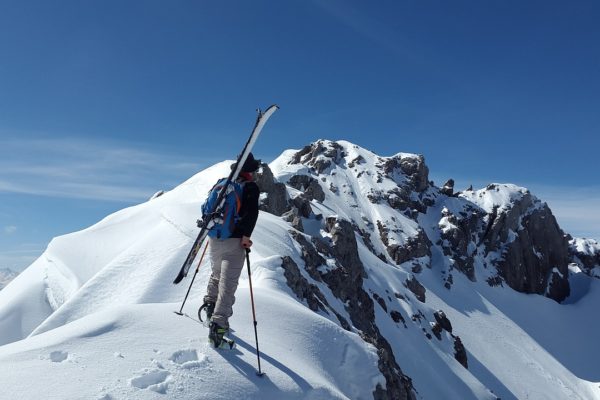 backcountry skiiing, stone kar tip, skitouren predecessor